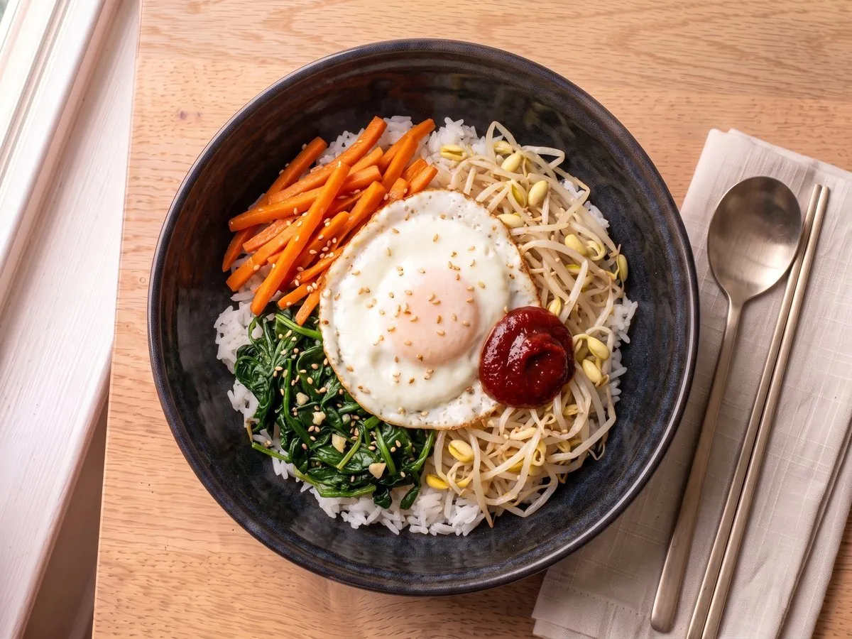 Vegetable Bibimbap